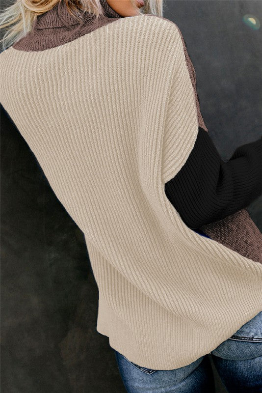 Colour Block Sweater