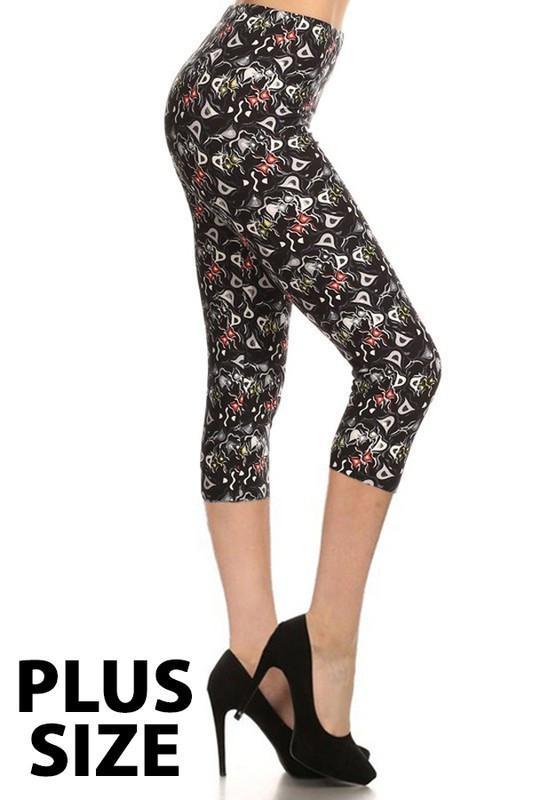 Seeing Red Capri Leggings