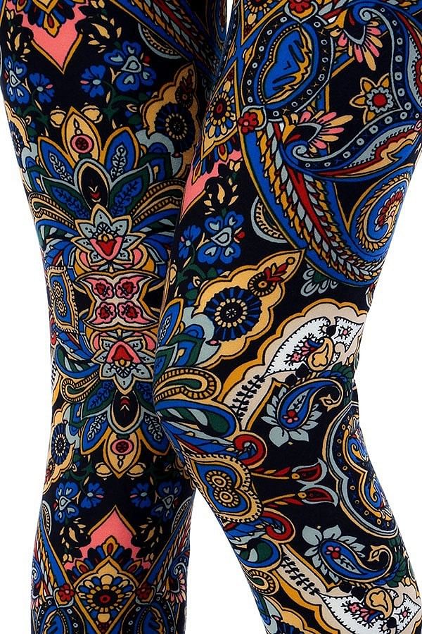 Navy Medley Leggings