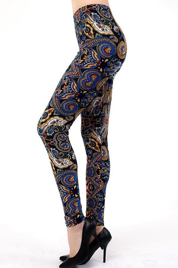 Navy Medley Leggings