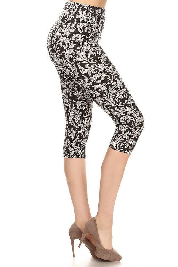 Concrete Capri Leggings