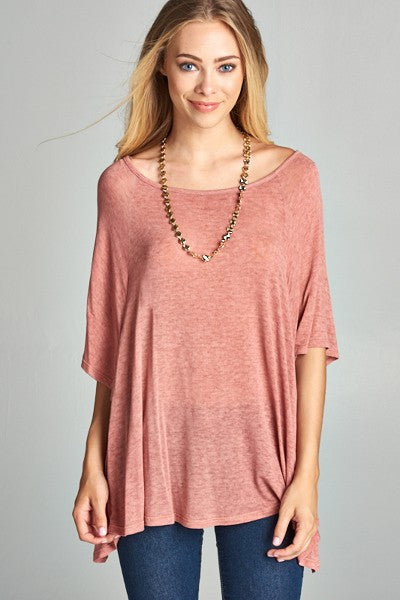 Summer Essential T in Rose