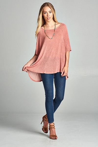 Summer Essential T in Rose