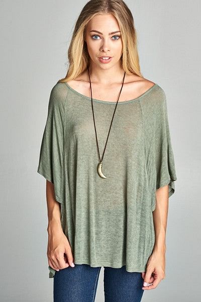 Summer Essential T in Olive