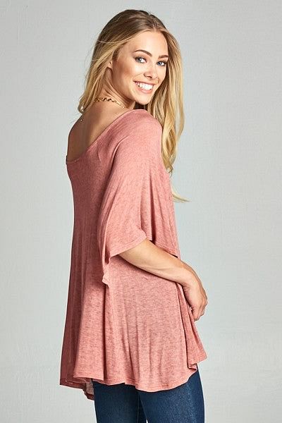 Summer Essential T in Rose