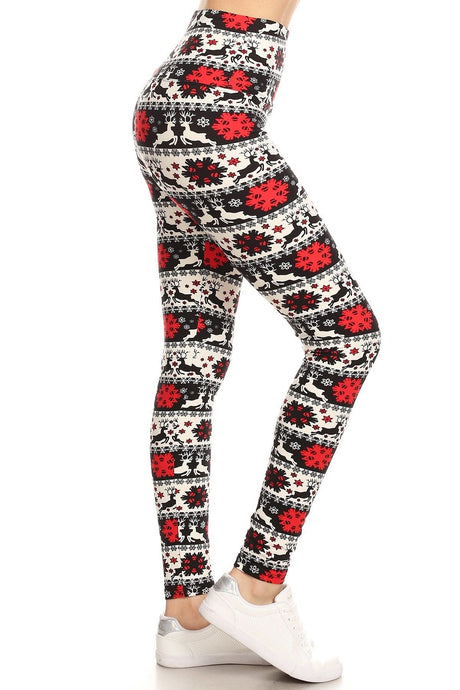 Reindeer Rally Christmas Leggings