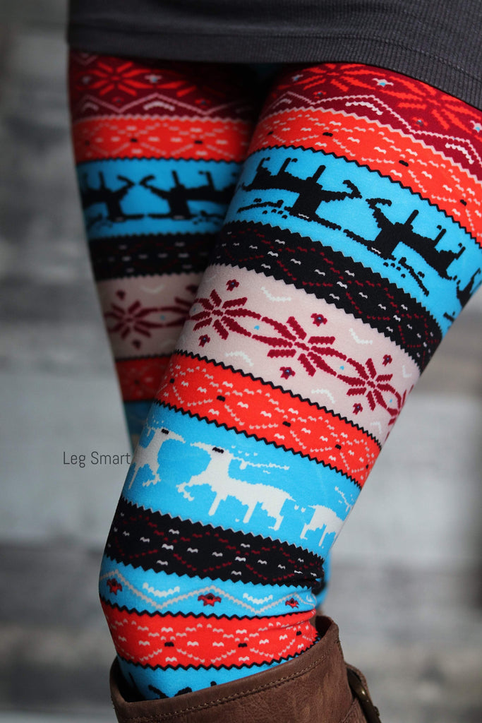 reindeer leggings
