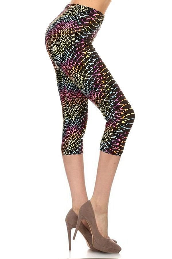 Mermaid Capri Leggings
