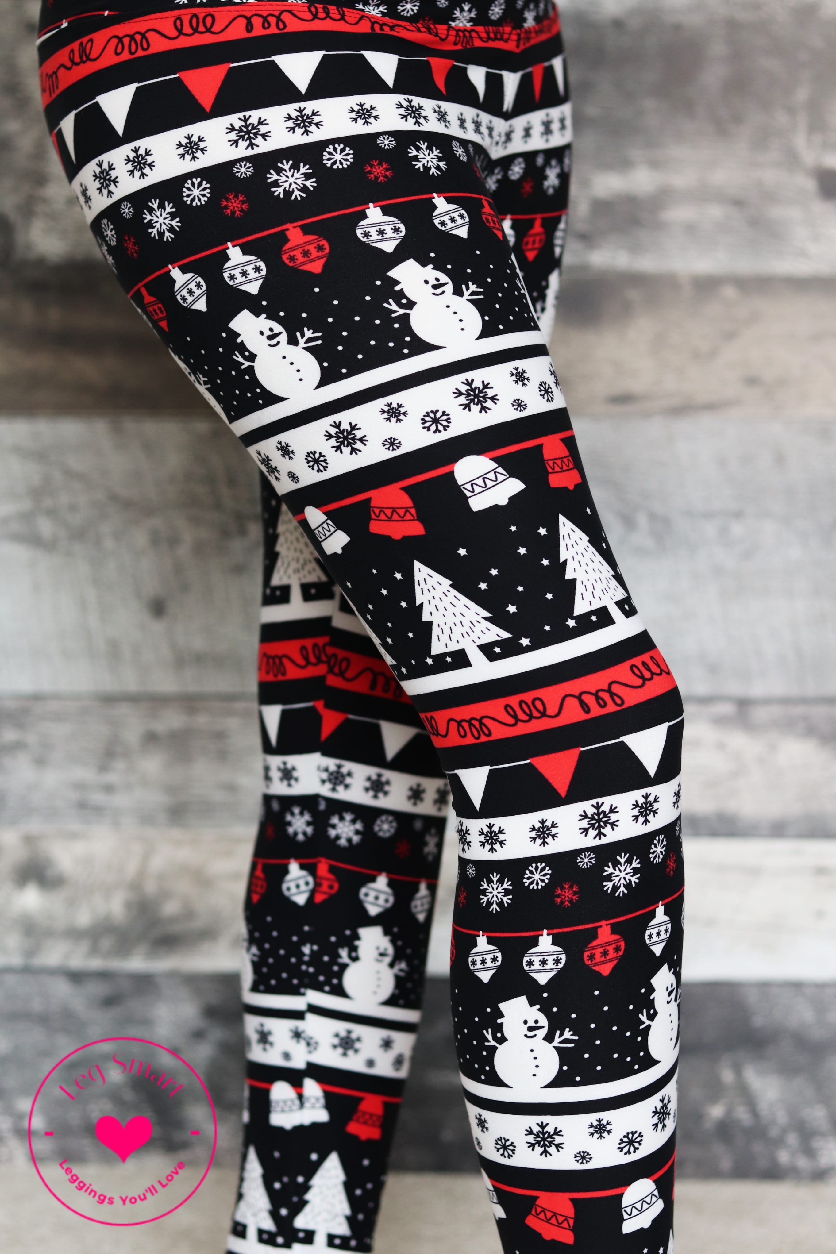 Snowman Bliss Christmas Leggings