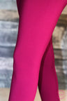 Legging en polaire Yoga Band {Noir, Marine, Bordeaux, Olive}