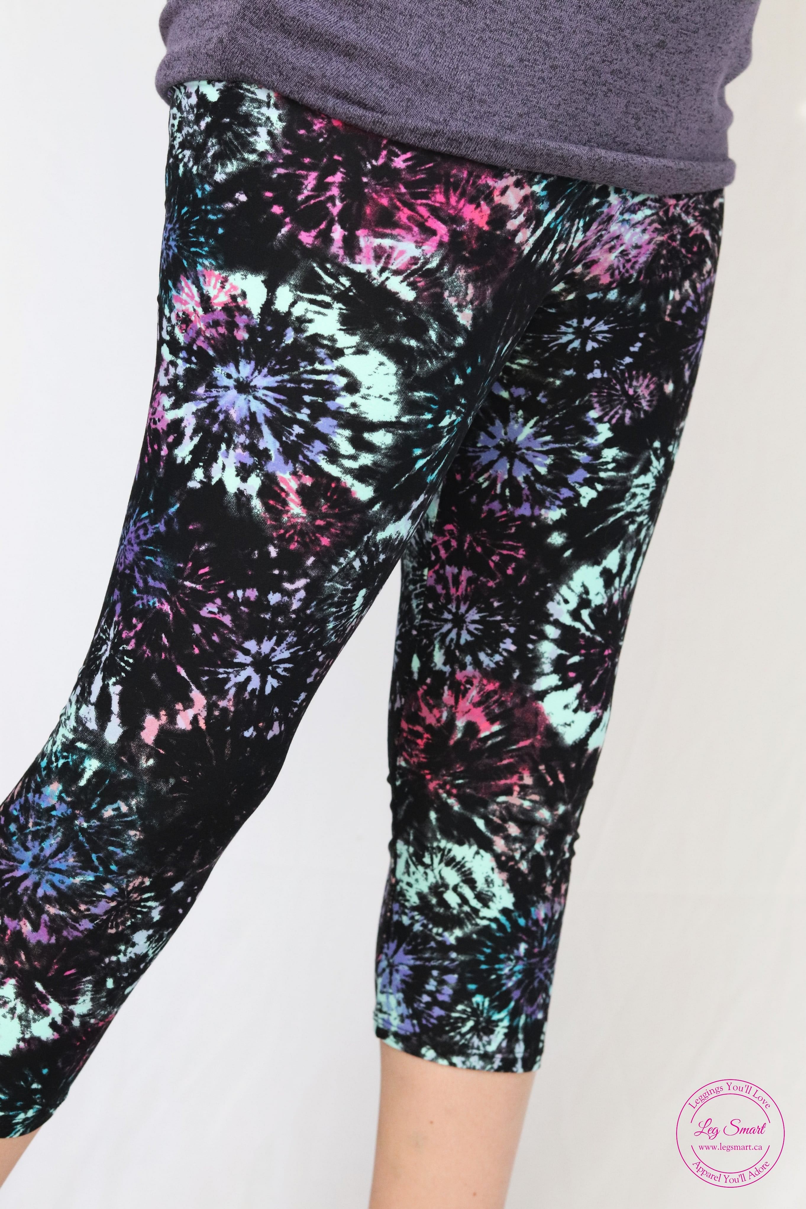 Firework Capri Leggings – Leg Smart