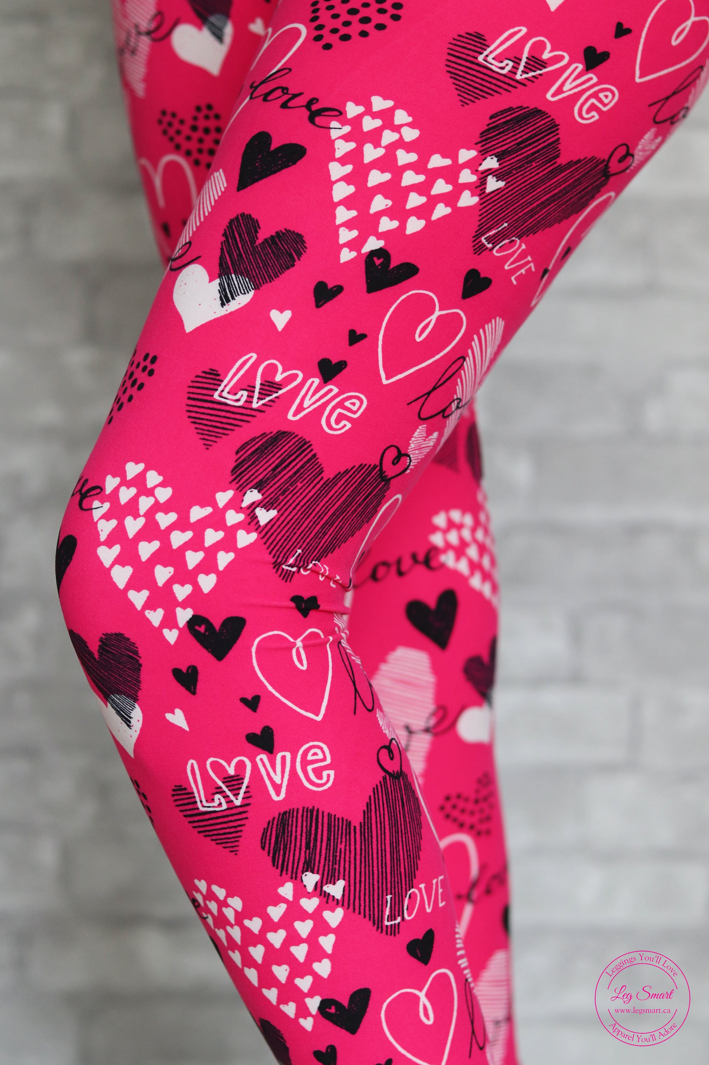 Tummy Control Leggings for Women Holiday Sports Valentine Day Love Heart  High Rise Tights Non See Through Graphic Gym, Black, Small : :  Clothing, Shoes & Accessories