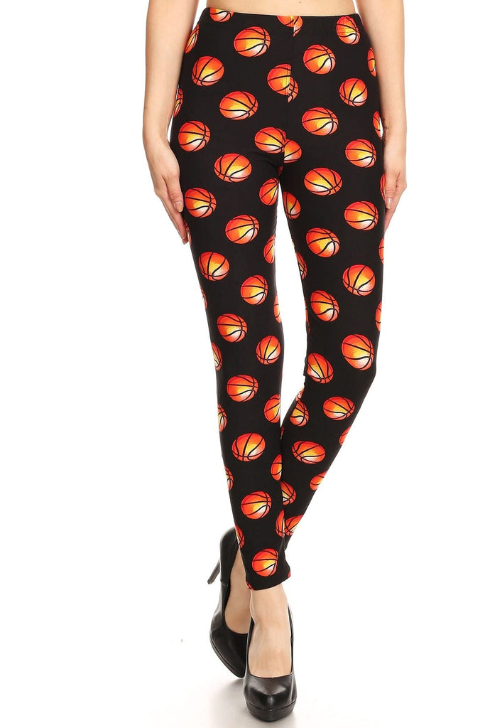 Basketball printed leggings